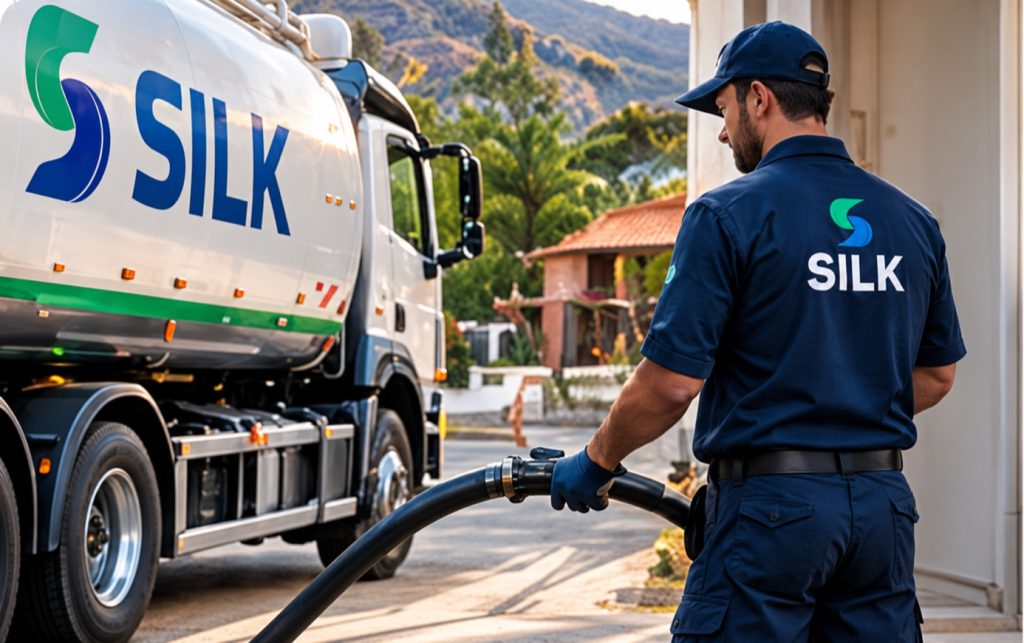 Οδηγός SILK παραδίδει πετρέλαιο θέρμανσης