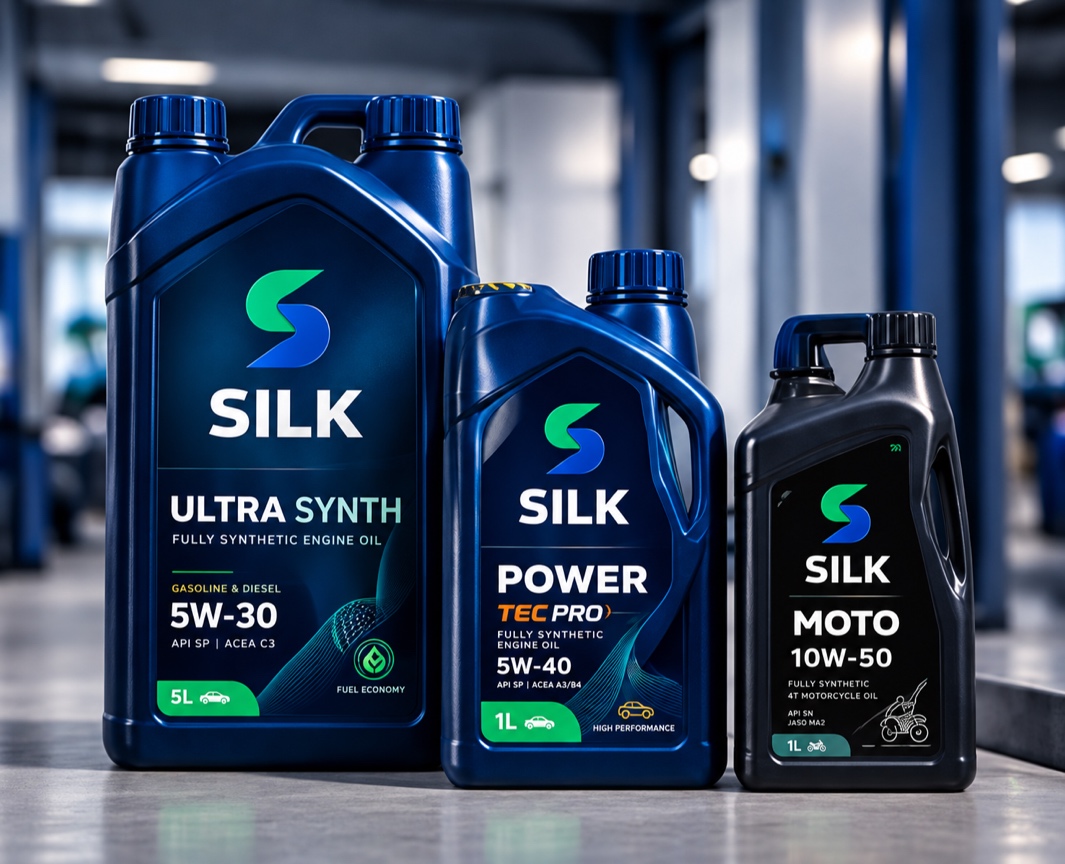 Συσκευασίες λιπαντικών SILK