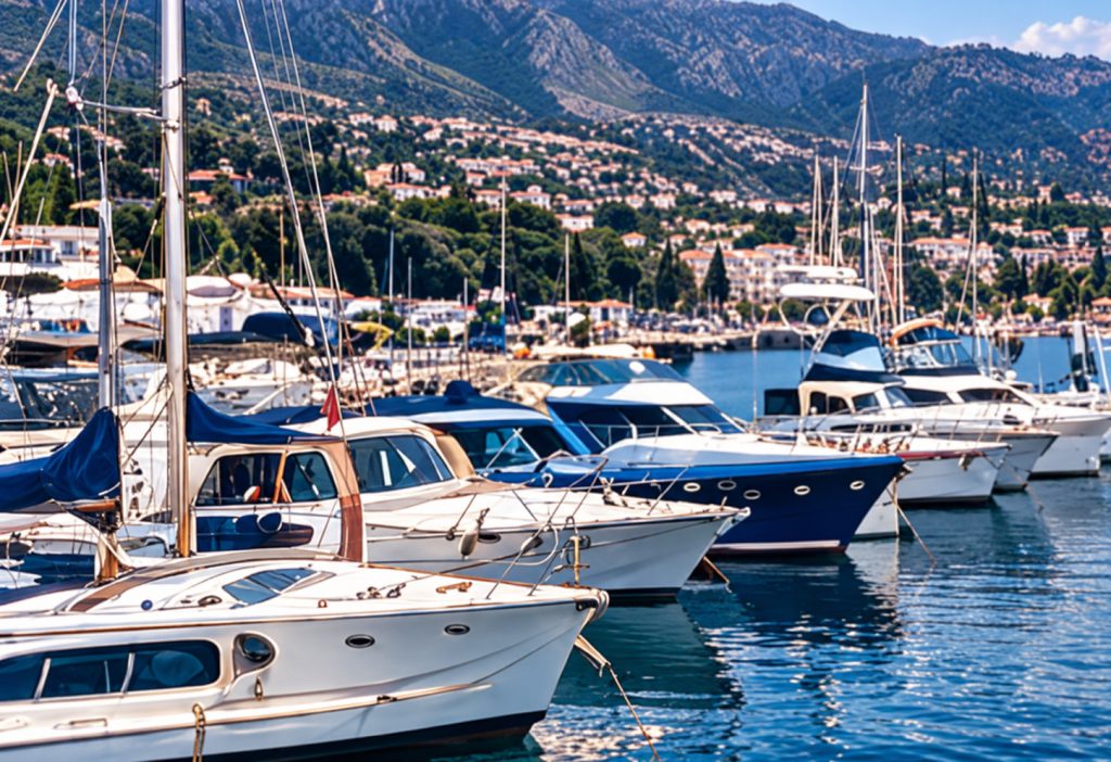 Σκάφη σε μαρίνα